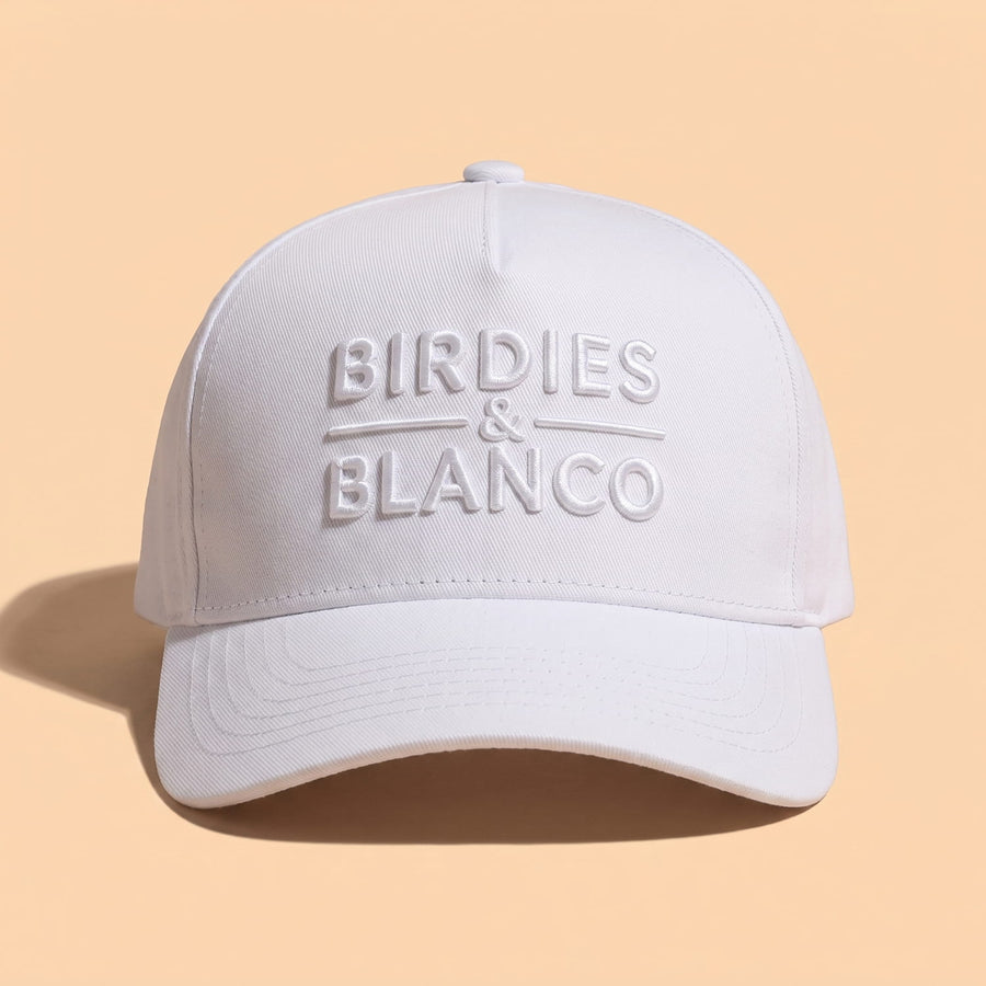 PLAYA DIA Birdies and Blanco hat, front