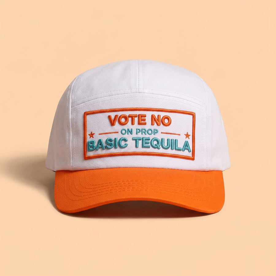 PLAYA DIA Vote No on Prop Basic Tequila hoodie, front