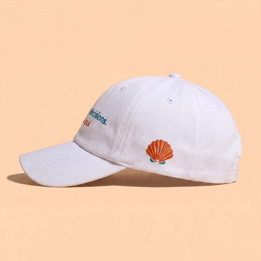 PLAYA DIA Make Pour Decisions hat, shell-side profile