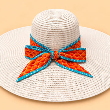 PLAYA DIA Vacation Sun Hat with bow