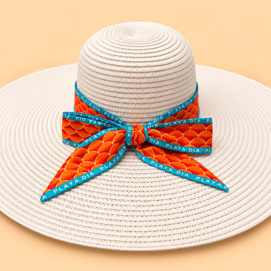 PLAYA DIA Vacation Sun Hat with bow