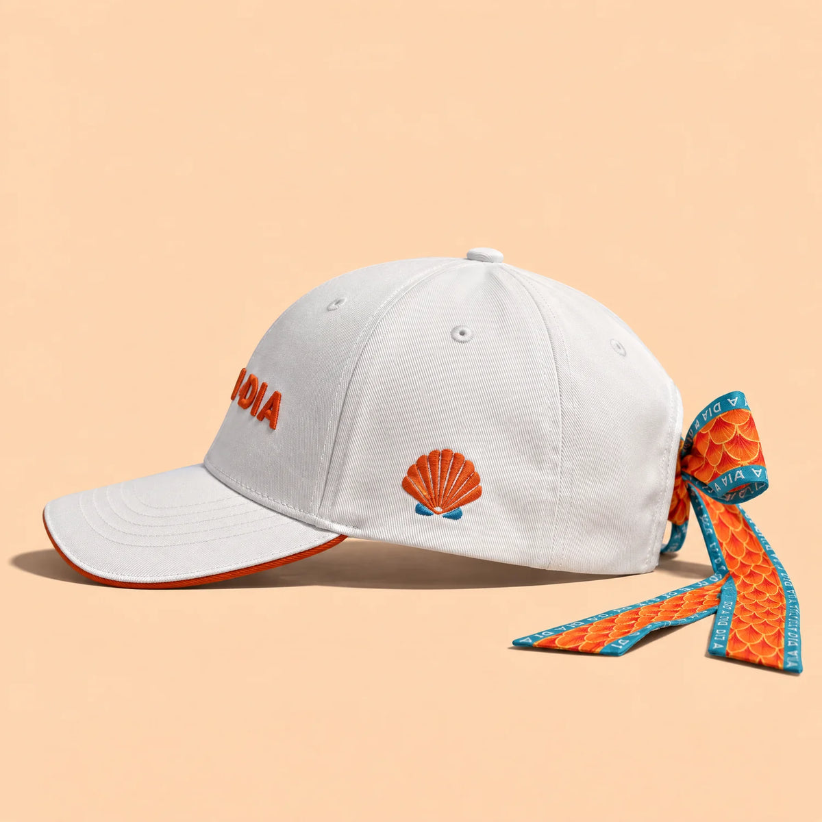PLAYA DIA Pretty Bow hat, shell-side profile