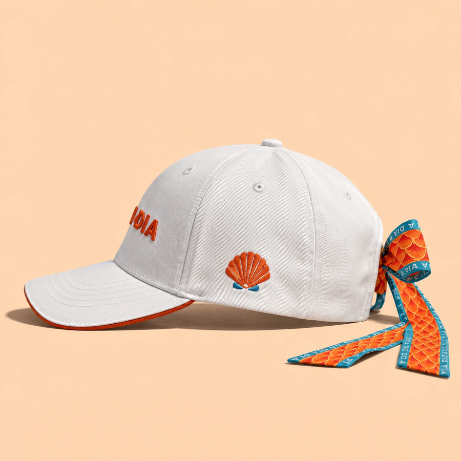 PLAYA DIA Pretty Bow hat, shell-side profile
