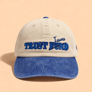 Trust issues hat, front