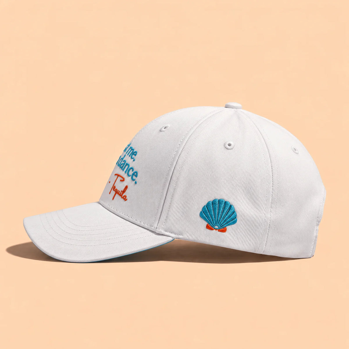 Trust me you can dance hat, shell-side profile