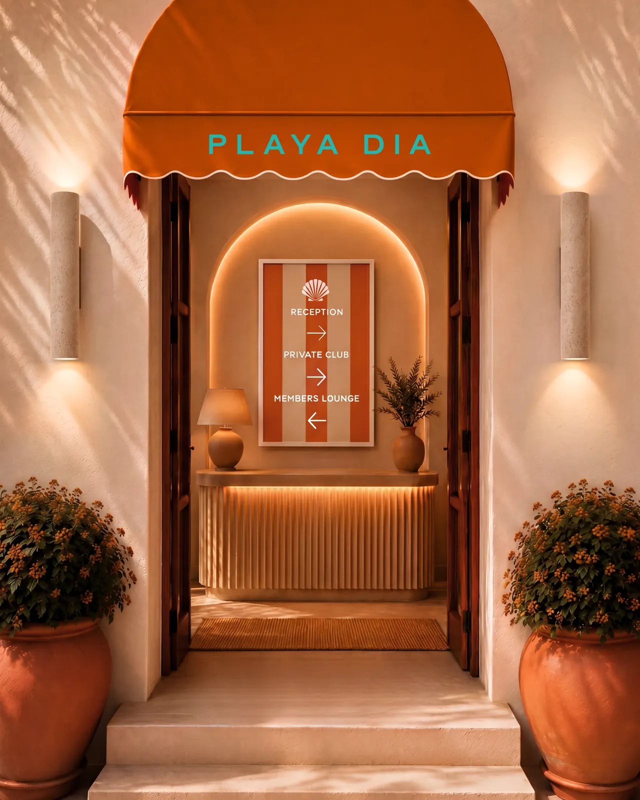 PLAYA DIA beach club entrance